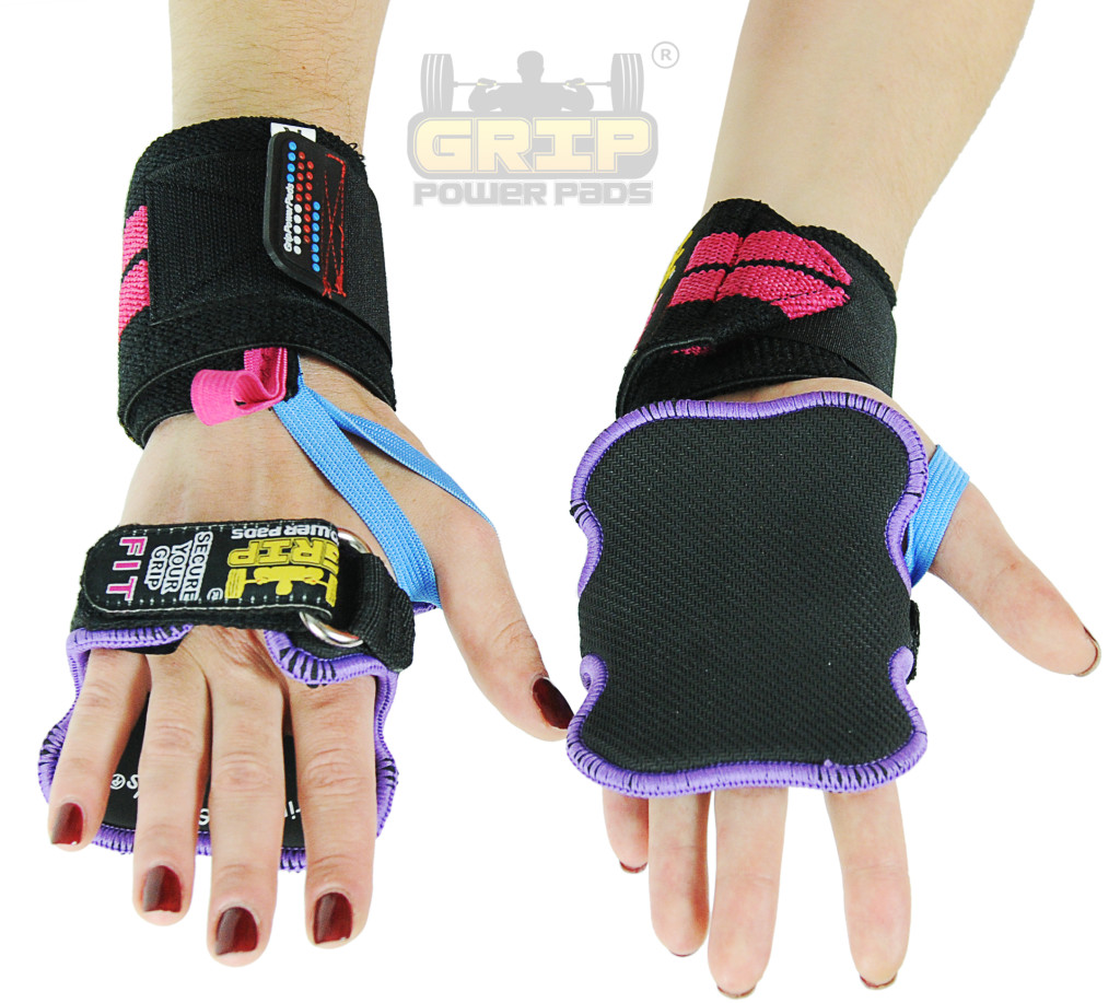 284383774 Grip Power Pads® Lifting Grips Gym Gloves