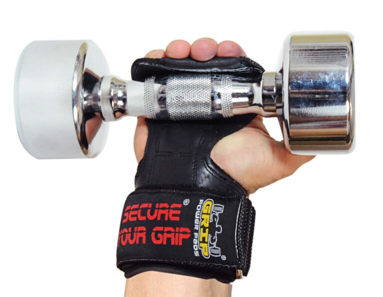 best hand grips holding a dumbbell
